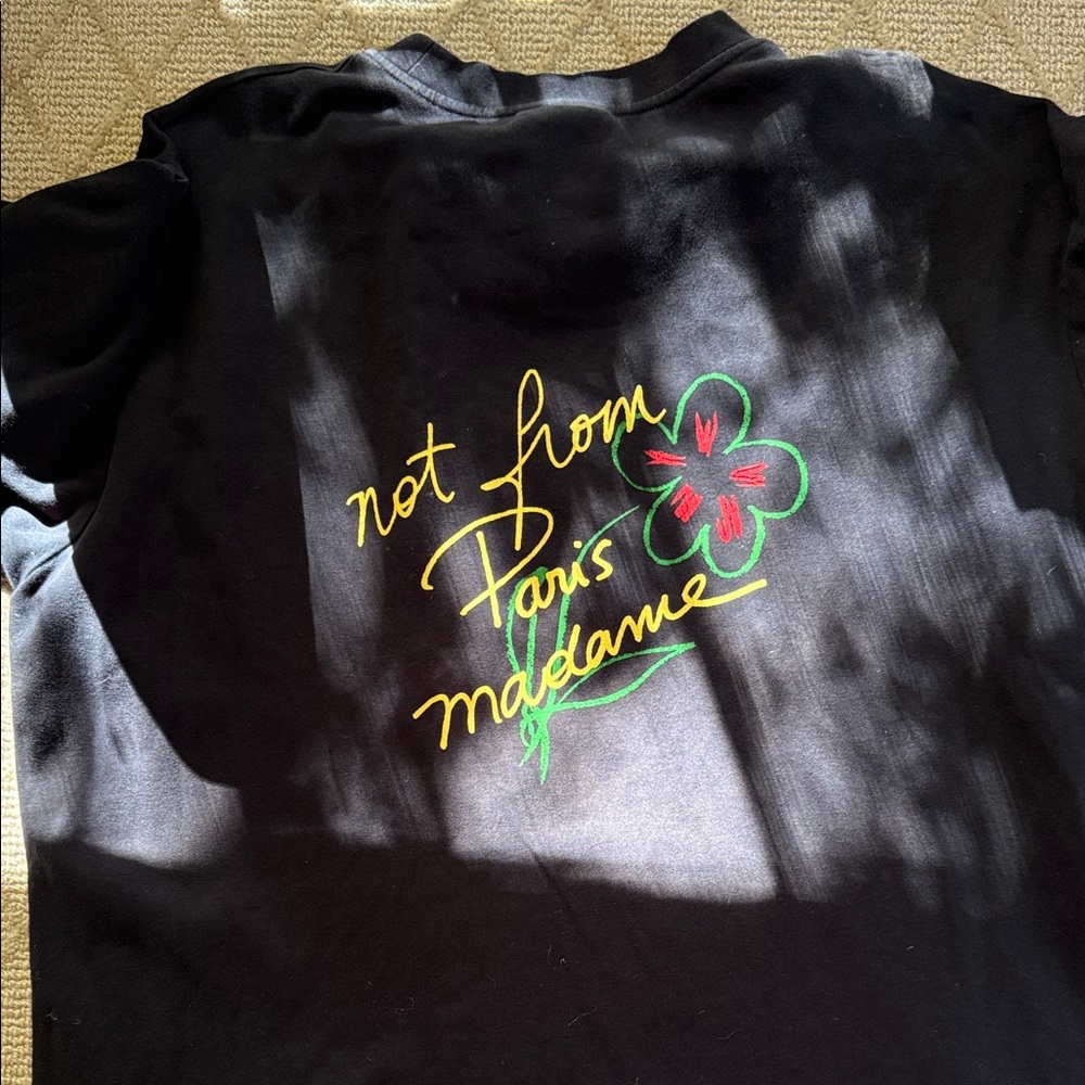 Drôle Black Graphic Tee (not from Paris madame) - Picture 4 of 4